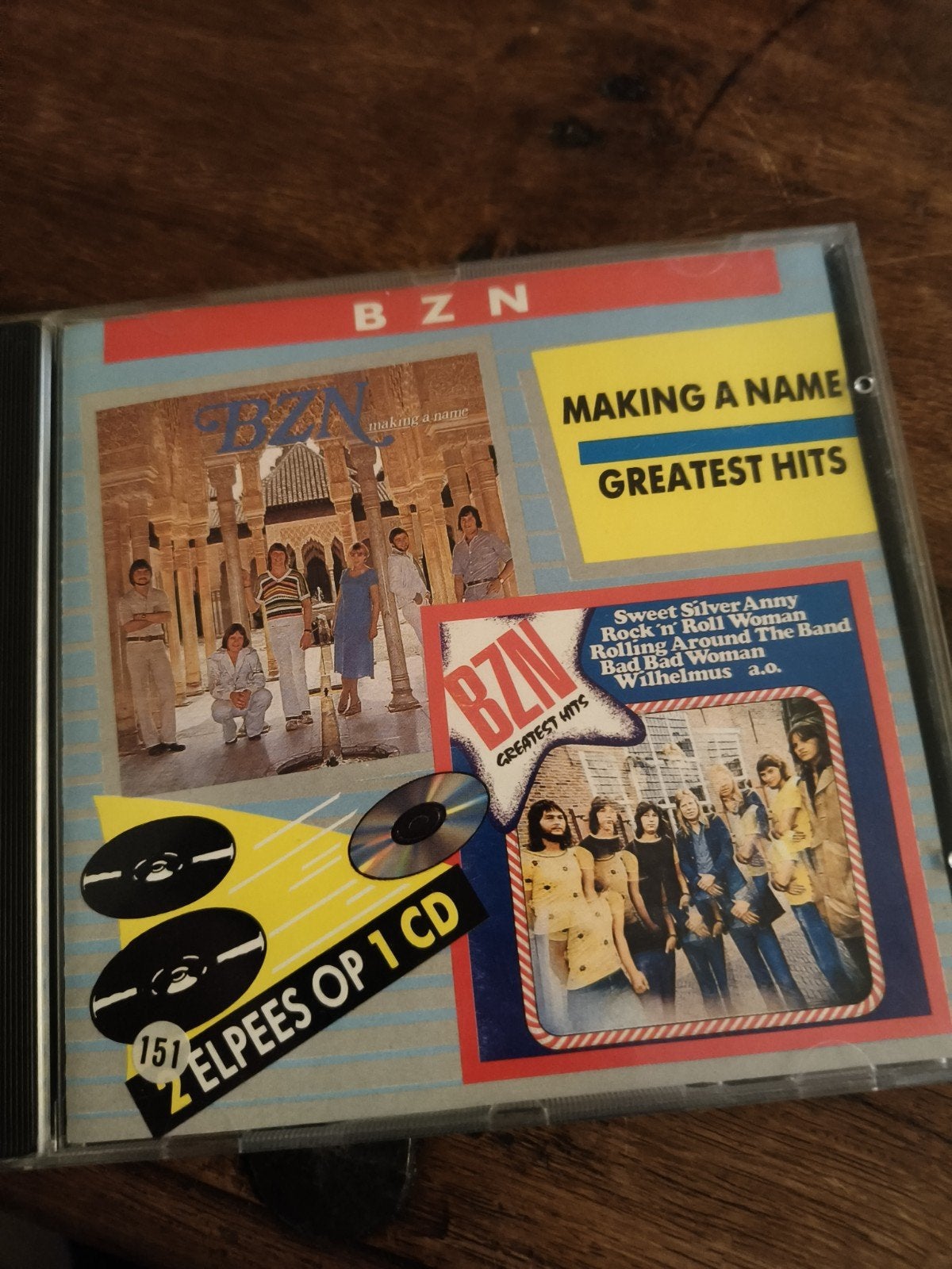 BZN - Making a Name Greatest Hits CD, Gebruikt, Pop, Ophalen of Verzenden, Inclusief boekje