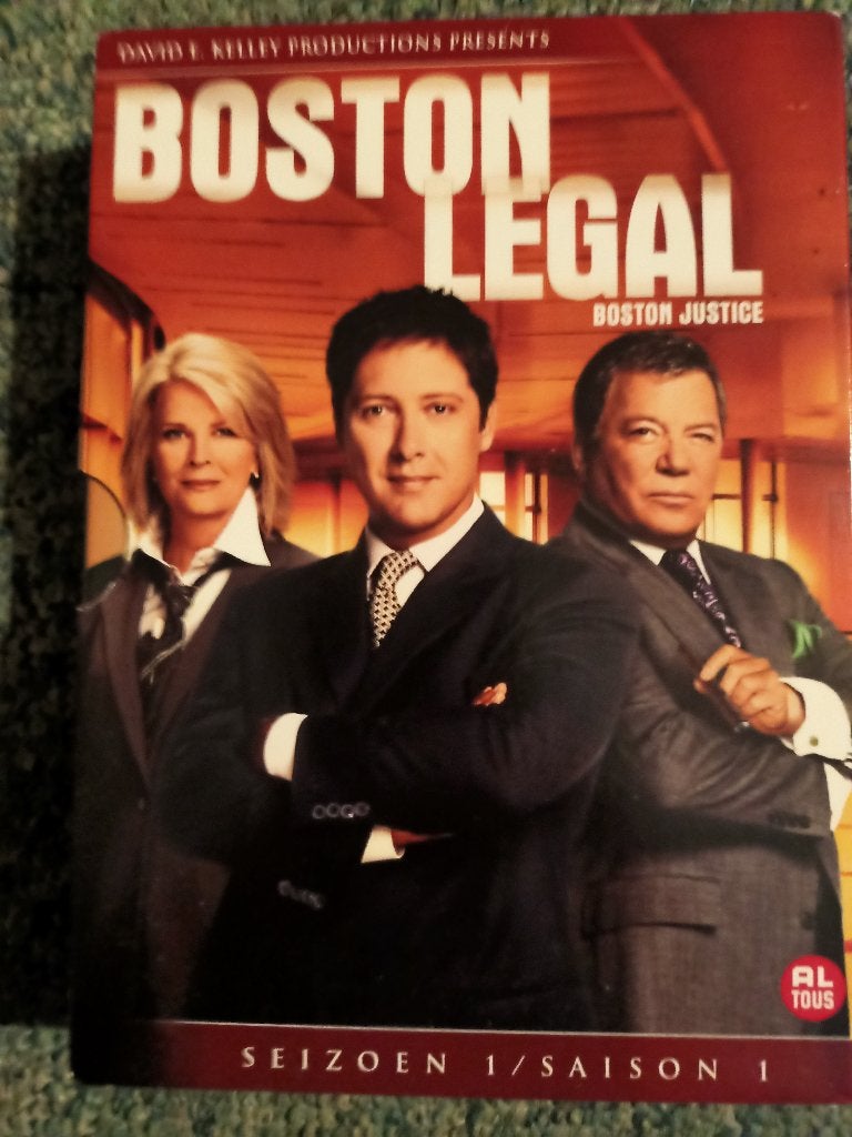 Boston Legal - Seizoen 1 (DVD Boxset) Advocaat serie, Cd's en Dvd's, Dvd's | Tv en Series, Seizoen 1, Nederlands, Drama, Ophalen of Verzenden