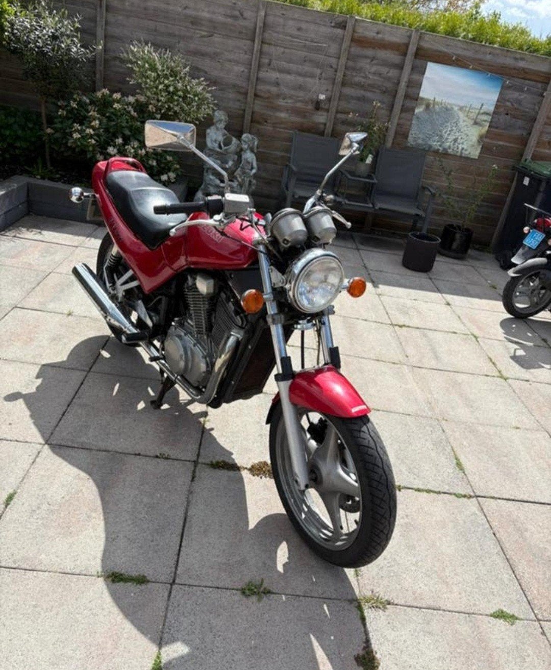Te koop: Zeer nette rode Suzuki VX800 nakedbike 45kw bj1991, 2 cilinders, Sportuitlaat, Occasion, 805 cc