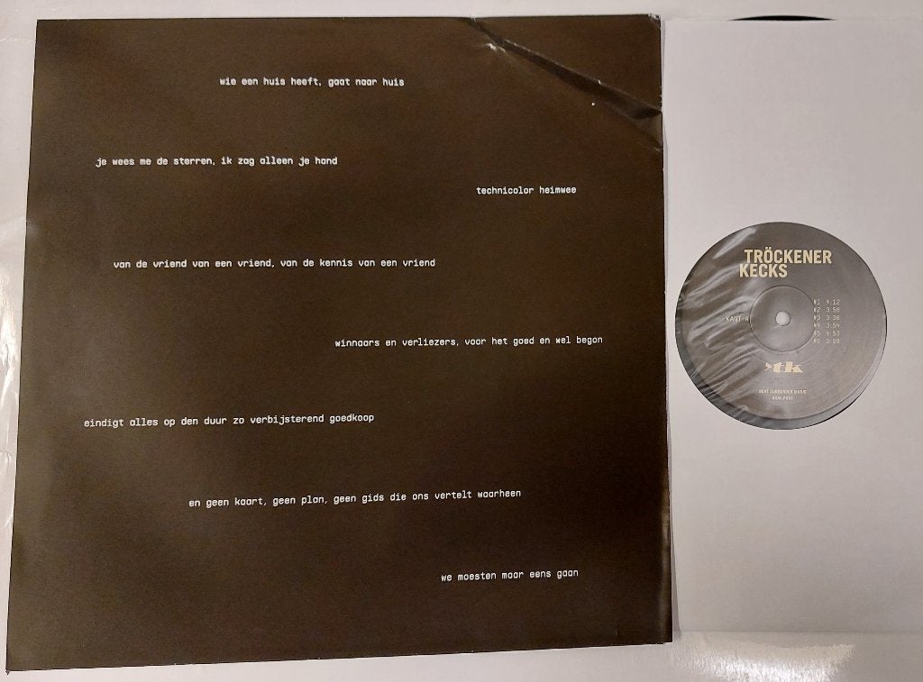 Trockener Kecks VINYL LP gesigneerd TK 2022, Verzenden, Zo goed als nieuw, 12 inch, Rock