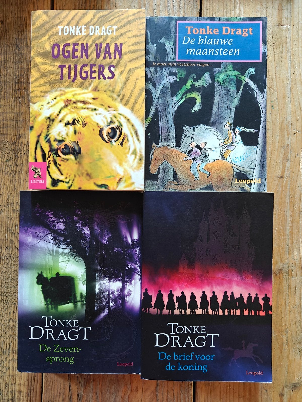 4 Boeken van Tonke Dragt., Ophalen of Verzenden