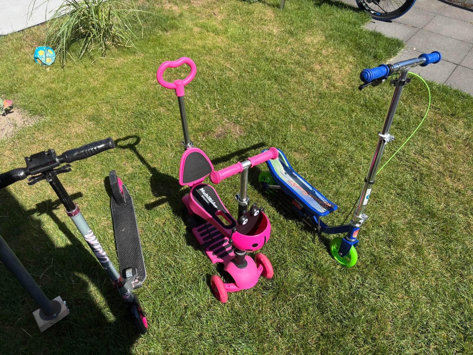 3x nieuwstaat step voor kinderen vanaf 3 jr oa space scooter, Ophalen, Zo goed als nieuw, Gewone step