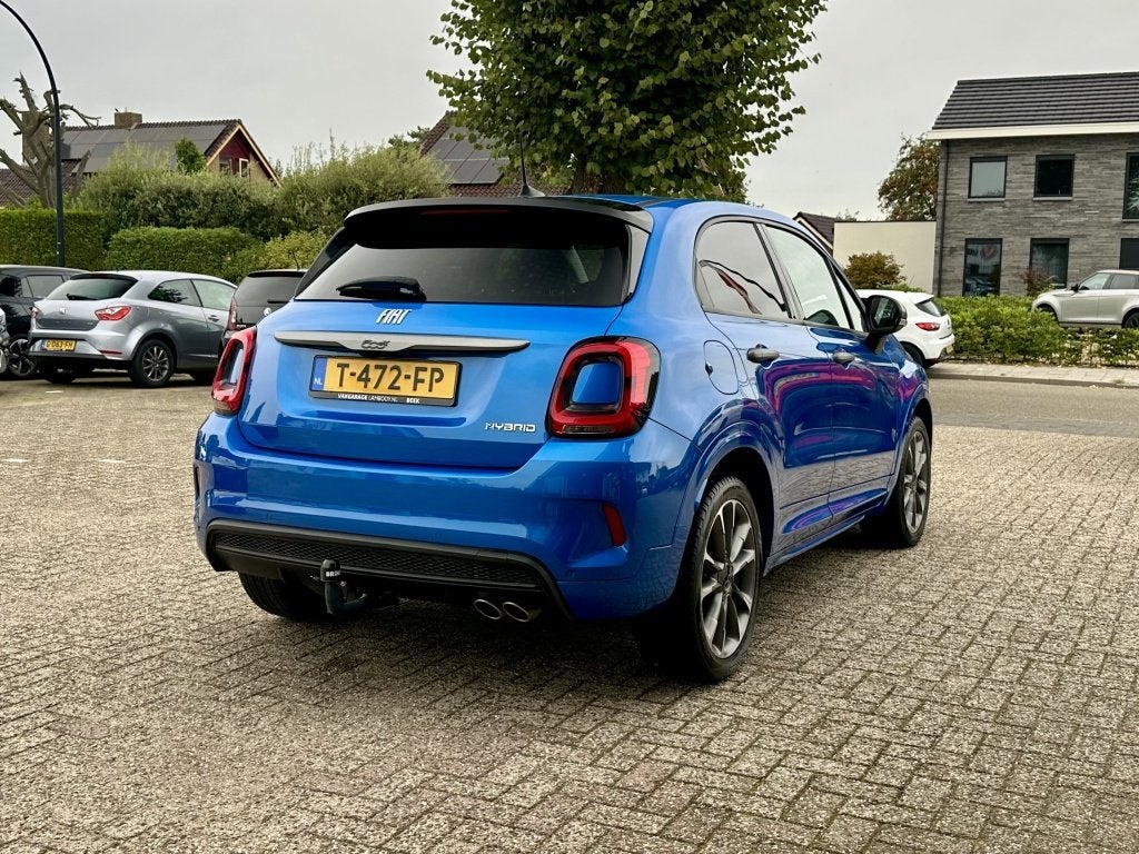 Fiat 500X 1.5 Hybrid Sport Automaat Leder Camera Carplay, Dealer onderhouden, 1380 kg, Gebruikt, Euro 6