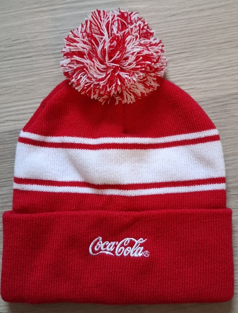 Coca-Cola Muts met pompon, Coca-Cola, Ophalen of Verzenden, Nieuw, Muts