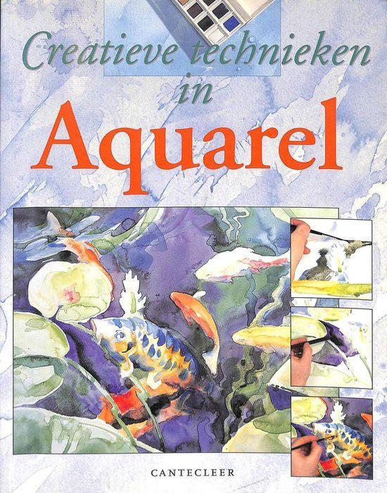 Creatieve technieken in aquarel - Geeske Bouman, Ophalen of Verzenden, Zo goed als nieuw, Tekenen en Schilderen