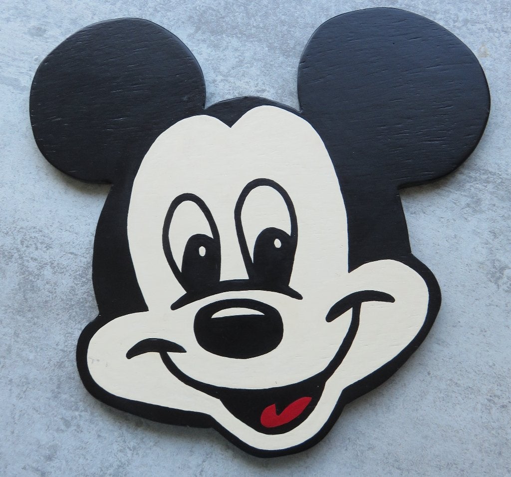 kinderkamerversiering Mickey Mouse, Ophalen of Verzenden, Gebruikt, 180 cm of meer, 85 tot 100 cm