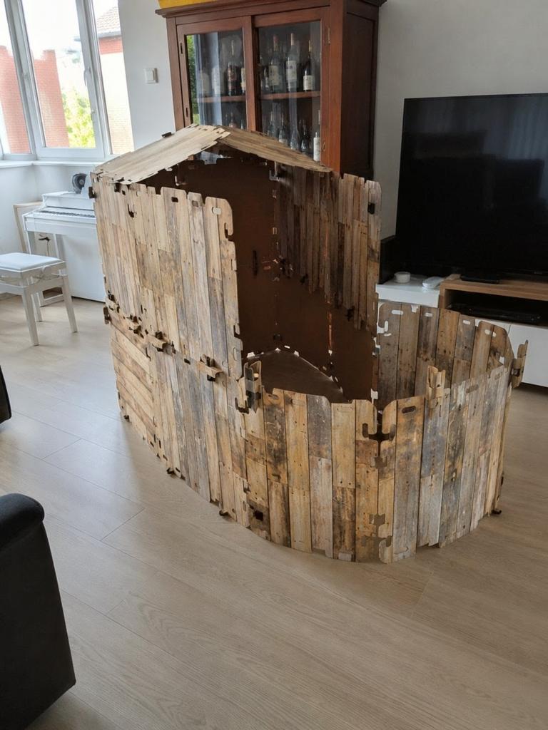 Fantasy Forts bouwset - 32 platen, clips & klittenband, Kinderen en Baby's, Ophalen of Verzenden, Gebruikt, Overige merken