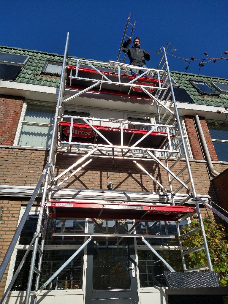 Verbouw Steigers Altrex 6,2m, Ophalen of Verzenden, Zo goed als nieuw, Rolsteiger of Kamersteiger, Minder dan 2 meter