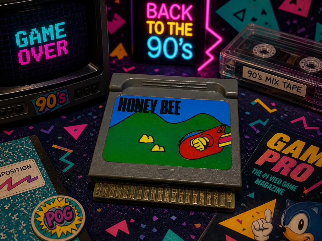 Watara Supervision  - Honey Bee - met Manual & Hoesje, Spelcomputers en Games, Gebruikt, Overige genres, 1 speler, Ophalen of Verzenden
