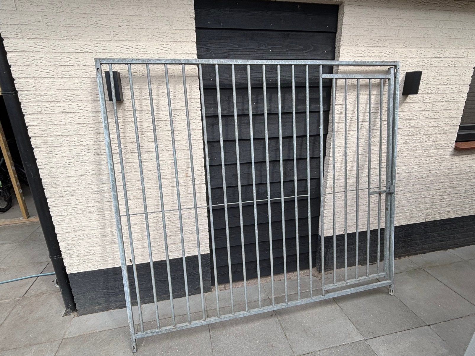 1 rek met deur 200x180, Ophalen, Hondenkennel, 110 cm of meer, 100 cm of meer