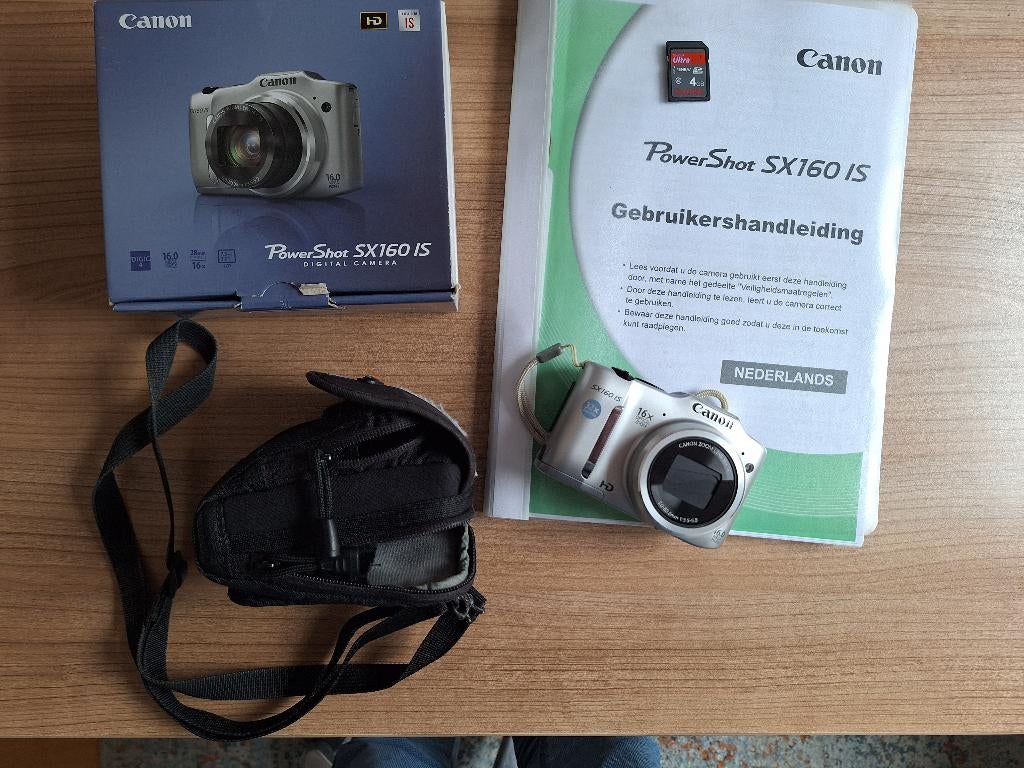 Canon Powershot SX160IS, Audio, Tv en Foto, Fotocamera's Digitaal, Ophalen of Verzenden, Zo goed als nieuw, Canon, 8 keer of meer