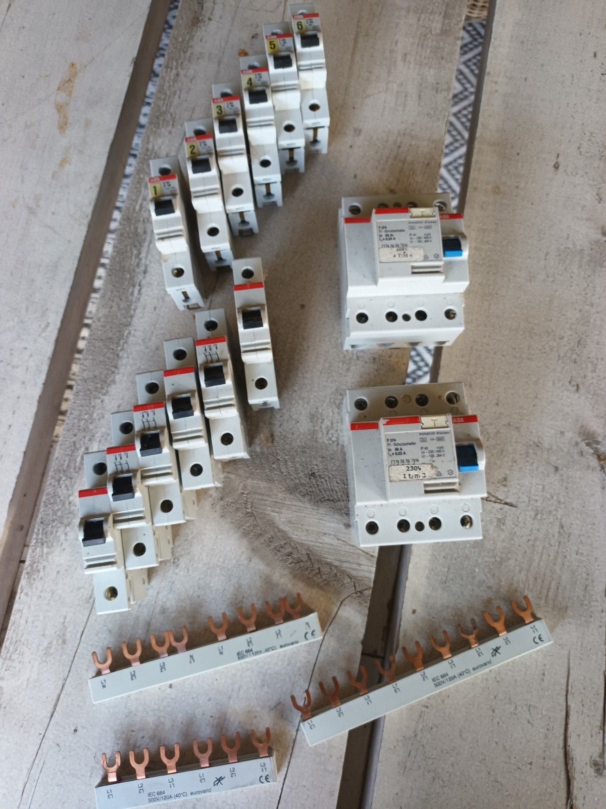 ABB Aardlekschakelaars en Installatieautomaten, Ophalen, Gebruikt, ABB, Aardlekschakelaar