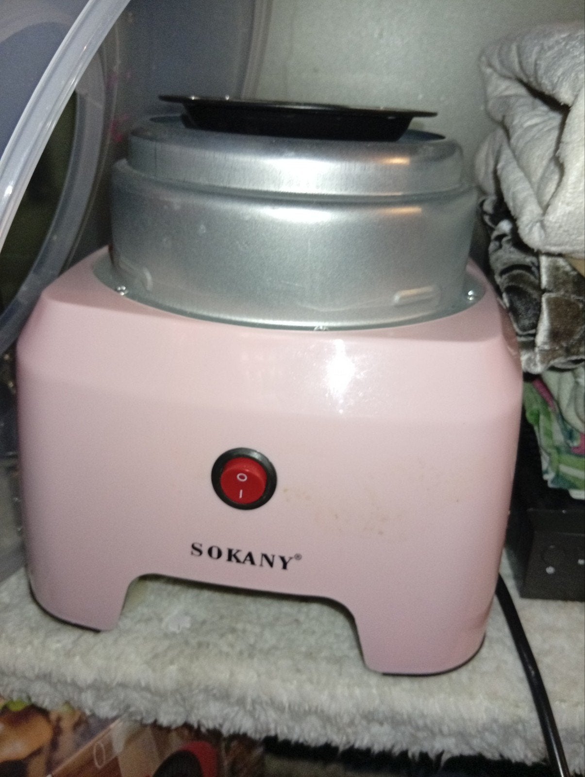 Sokany SK-520 Suikerspinmachine - Roze, Witgoed en Apparatuur, Ophalen of Verzenden, Nieuw