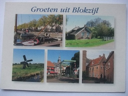 R69 Groeten uit Blokzijl, Verzamelen, Verzenden, 1980 tot heden, Gelopen, Overijssel