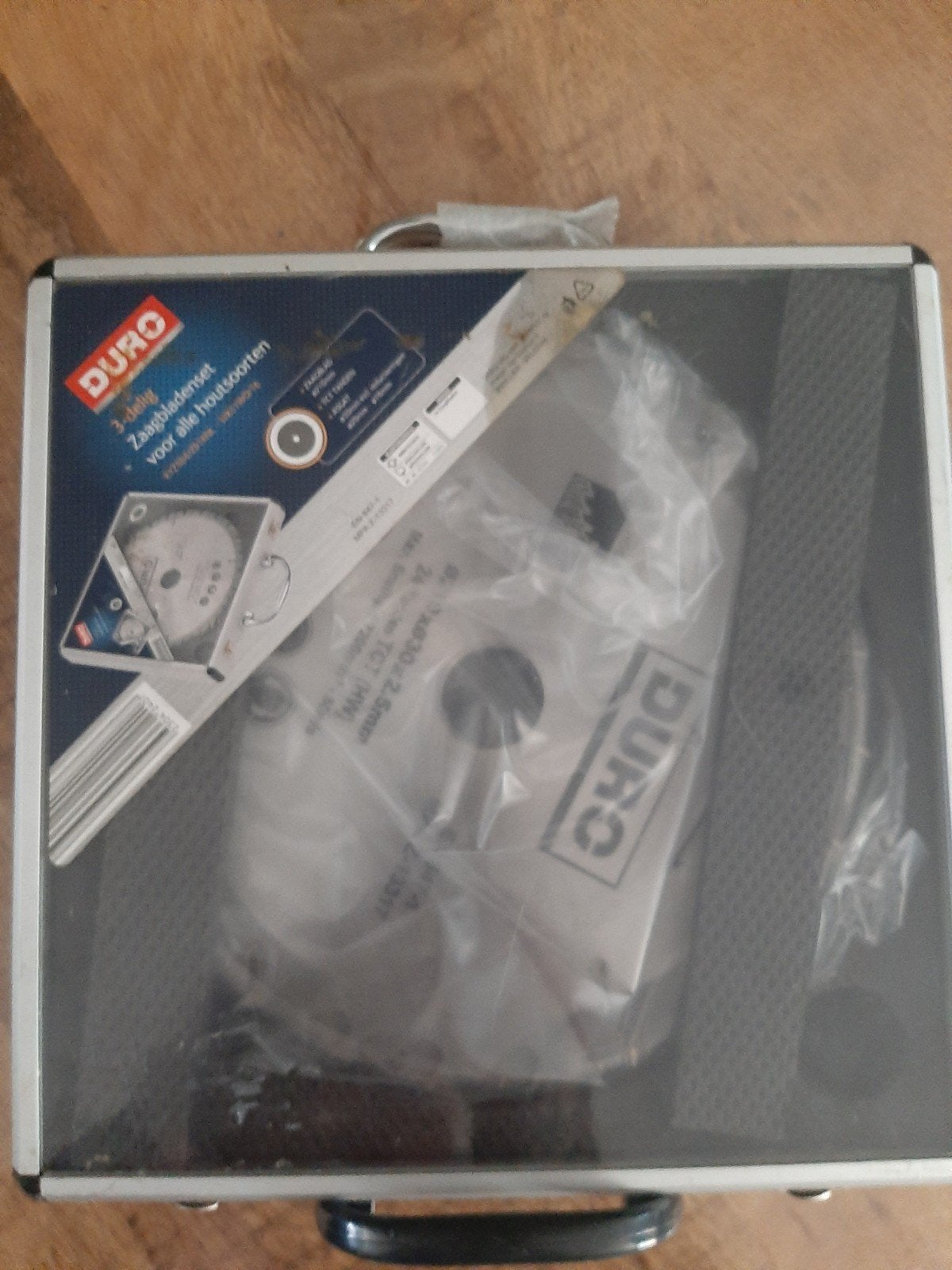 Duro Zaagbladen set voor hout, 3-delig, Ø210mm, Ophalen, Cirkelzaag, 70 mm of meer, Nieuw