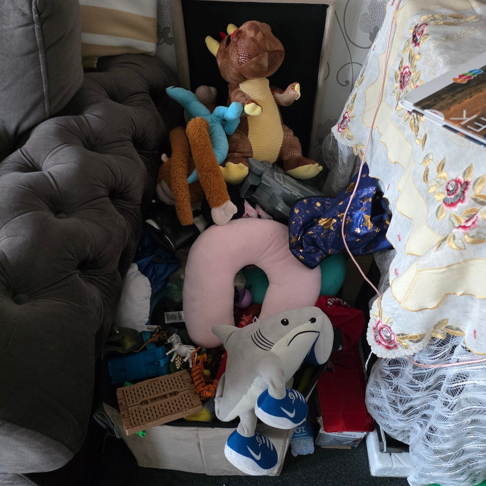 Doos met speeltjes, Diversen, Rommelmarktspullen, Ophalen