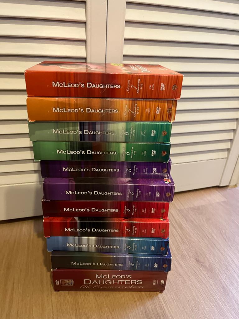 McLeod's Daughters DVD Boxset - Seizoen 1 t/m 7 Compleet, Boeken, Ophalen, Zo goed als nieuw