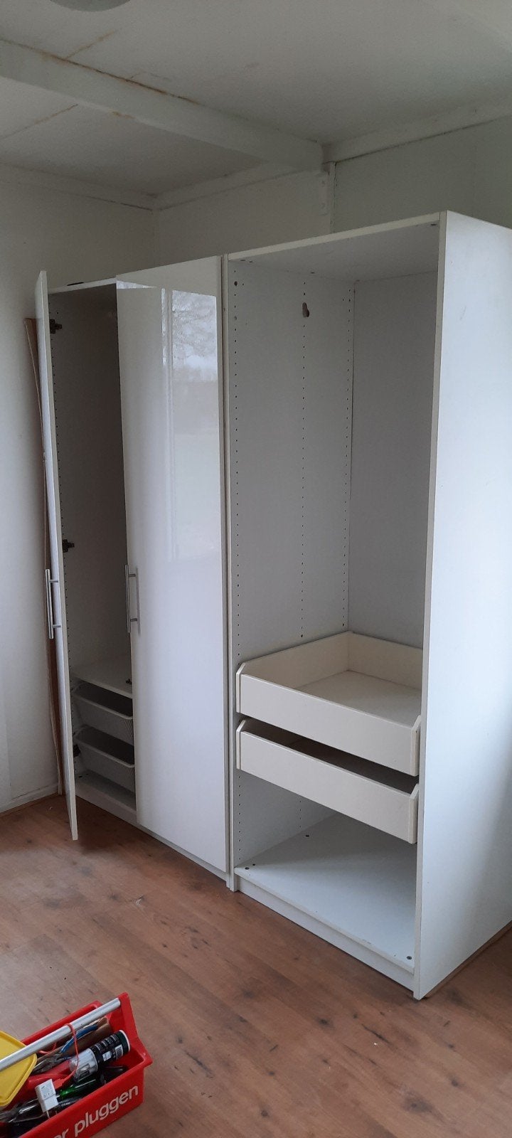 Ikea Pax kast met dubbele deuren en spiegelkast 100/150cm, Huis en Inrichting, Kasten | Kledingkasten, Ophalen of Verzenden, 50 tot 75 cm