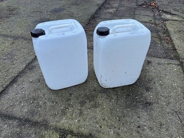 Jerrycan 20L, Ophalen, Gebruikt