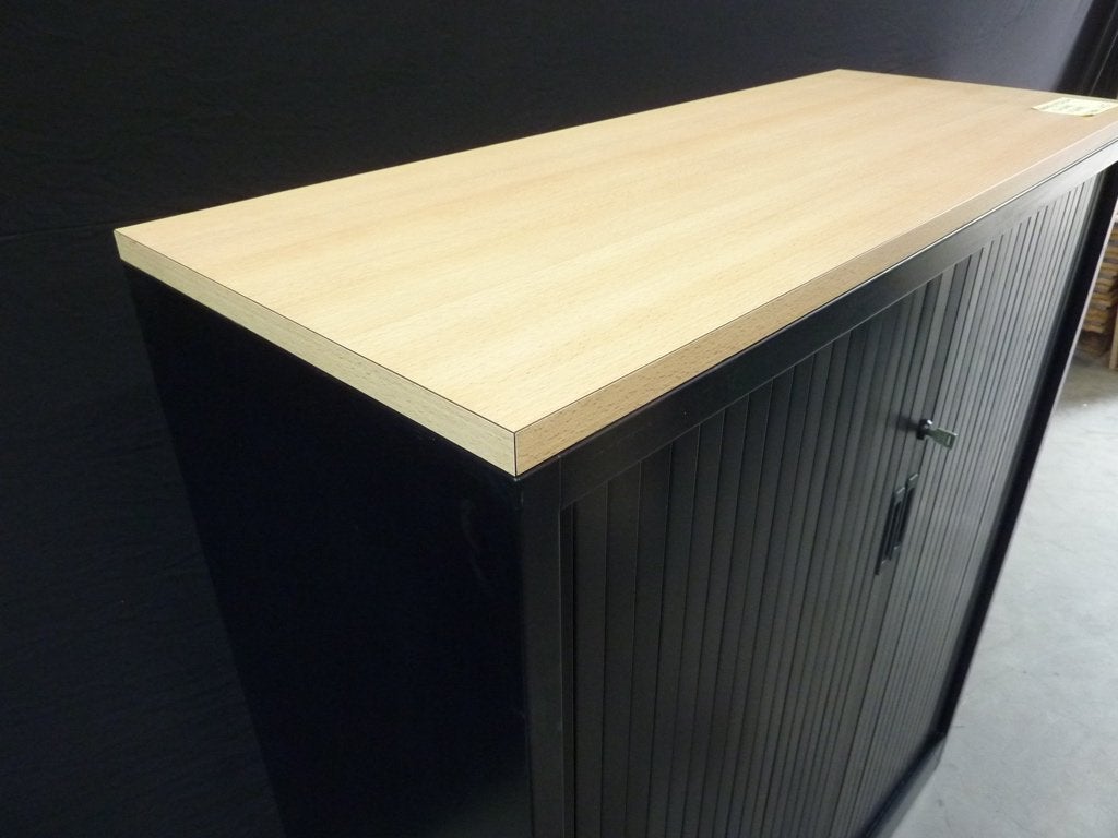 Nette kantoorkast / roldeurkast 120x47x137cm kast + sleutel, Ophalen, 100 tot 150 cm, Met slot, Metaal