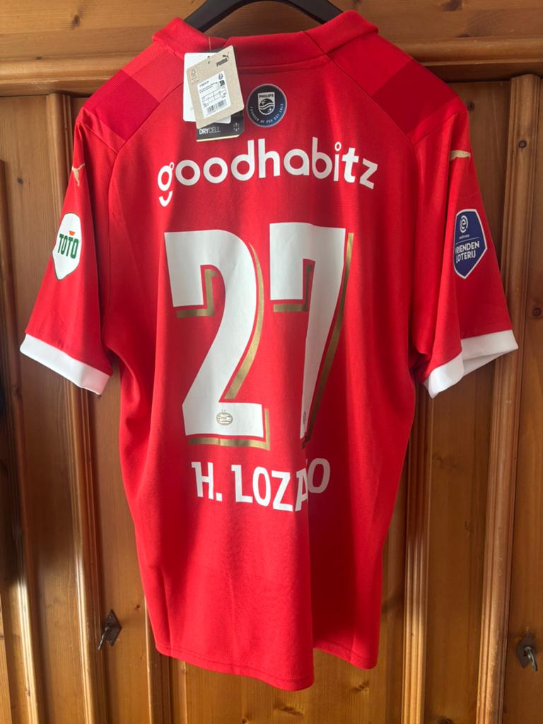 Psv puma lozano 24/25 home kit bnwt, Ophalen of Verzenden, Nieuw, PSV, Shirt