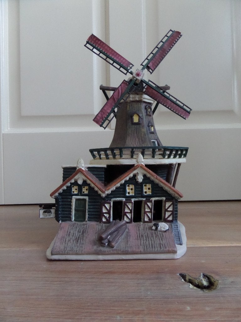 dickensville elfsteden  molen de Rat IJlst  kerstdorp kerst, Ophalen of Verzenden, Gebruikt