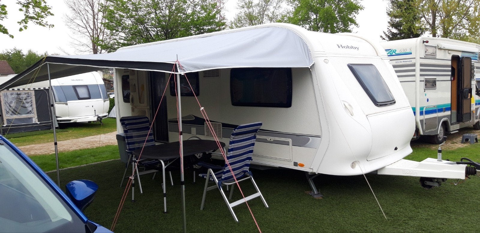 Reda Luifel voor Caravan / voortent voorzien van een pees., Ophalen, Zo goed als nieuw