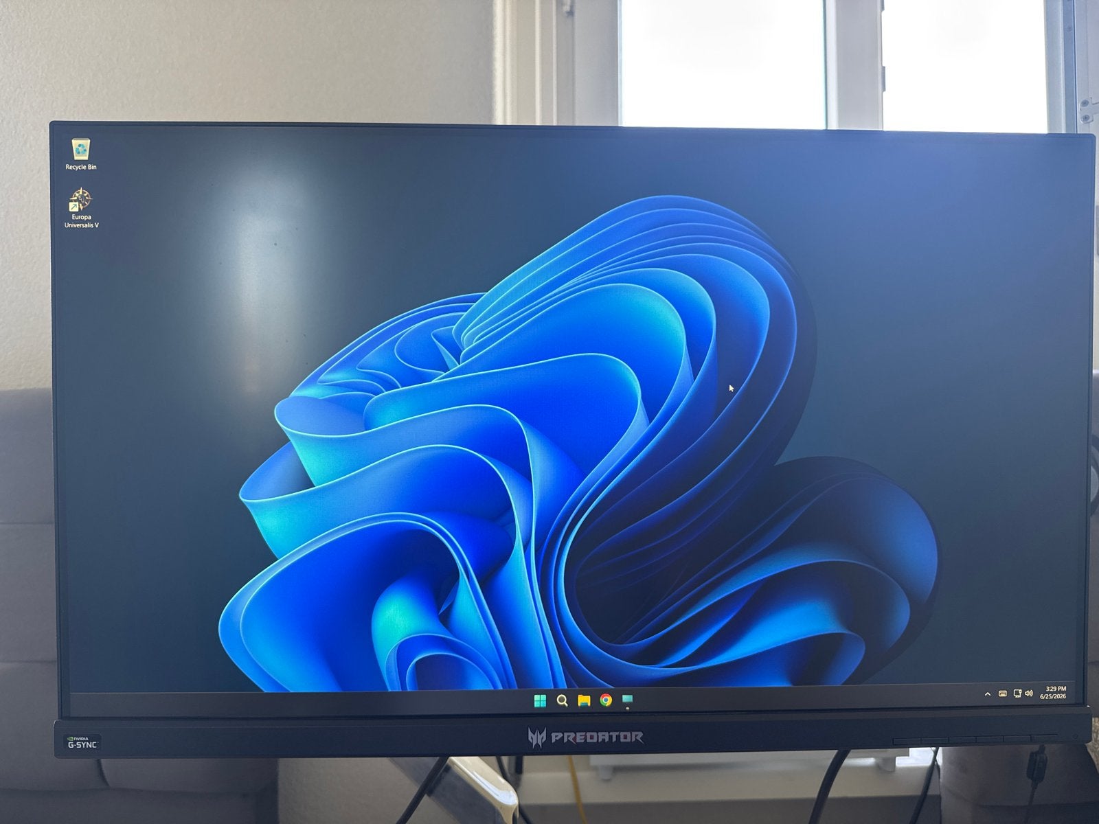 Acer Predator XB271HU 27 inch Gaming Monitor 165Hz G-SYNC IP, In hoogte verstelbaar, Zo goed als nieuw, DisplayPort, Ophalen