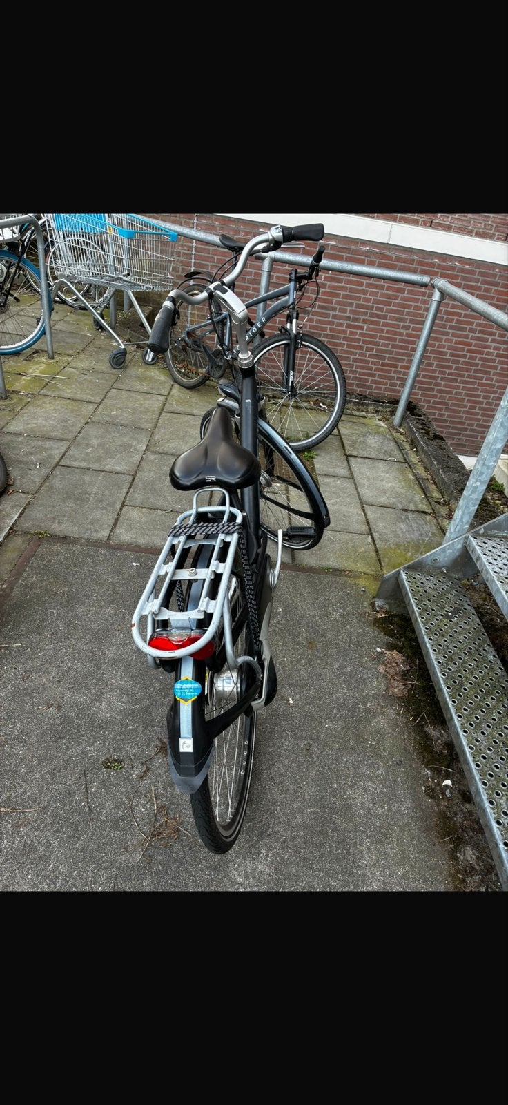 Bike, Ophalen, Terugtraprem, Gazelle, 53 tot 56 cm