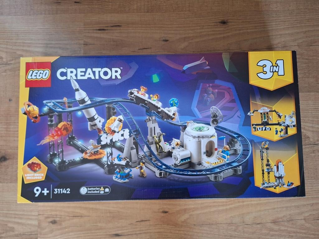 LEGO Creator 3in1 Ruimteachtbaan 31142 - Nieuw in doos, Ophalen of Verzenden