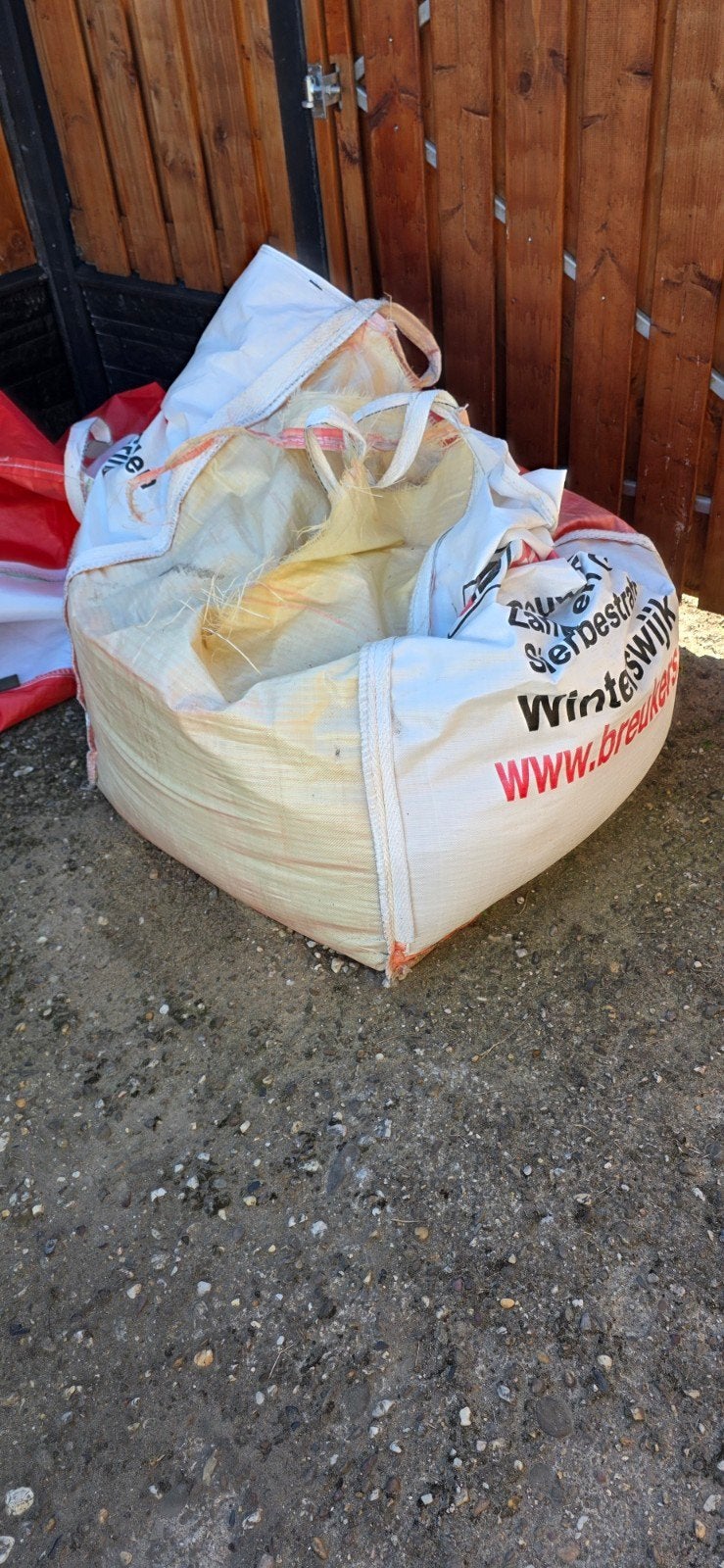 Betonzand - Iets minder dan een halve bigbag, Ophalen, Gebruikt, Betonzand