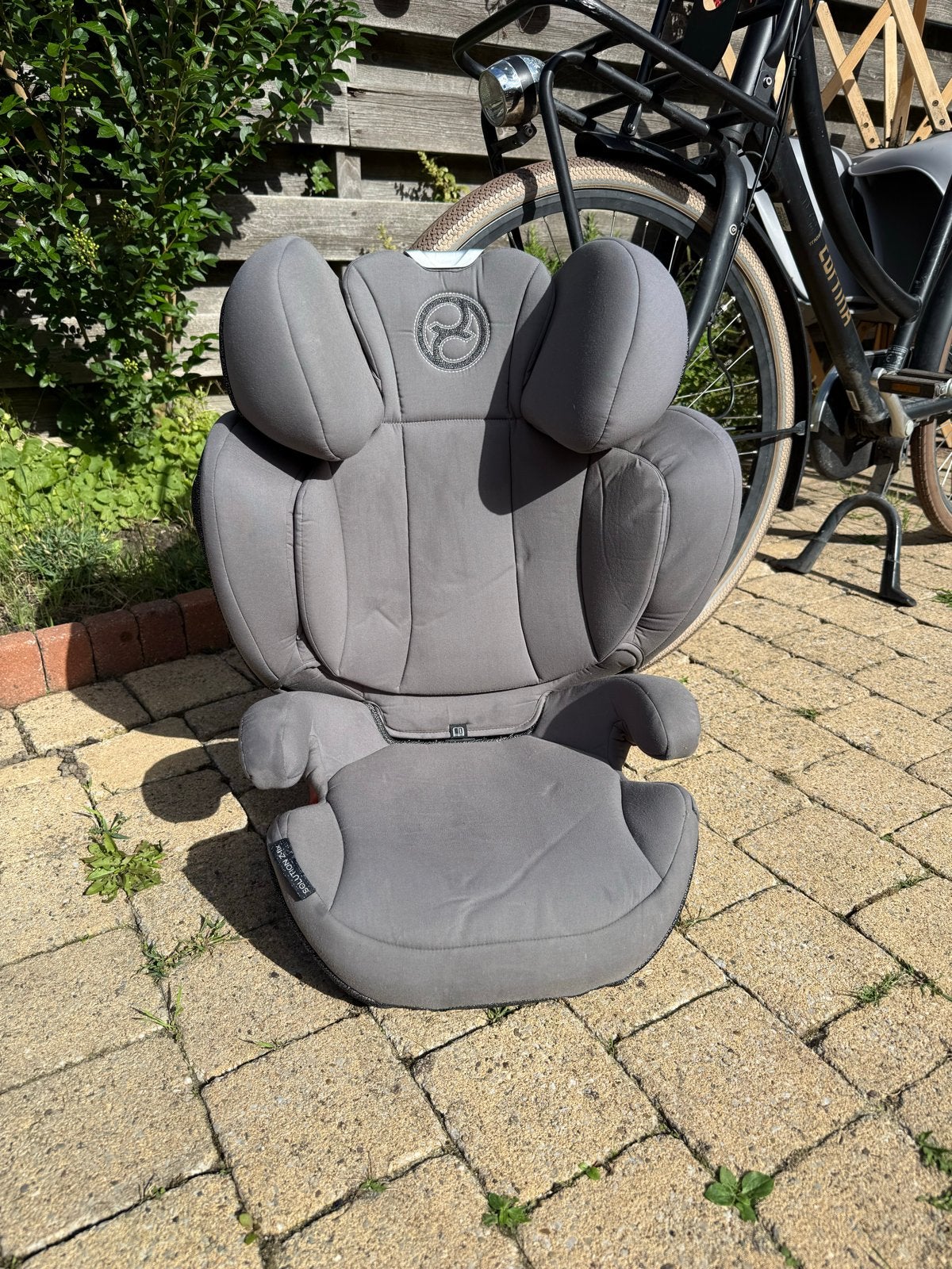 Cybex Solution Z-Fix autostoel 15-36 kg, Autogordel of Isofix, Gebruikt, 15 t/m 36 kg, Verstelbare rugleuning
