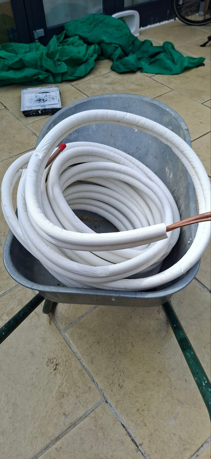 Airco leiding 15 meter, Witgoed en Apparatuur, Ophalen, Nieuw