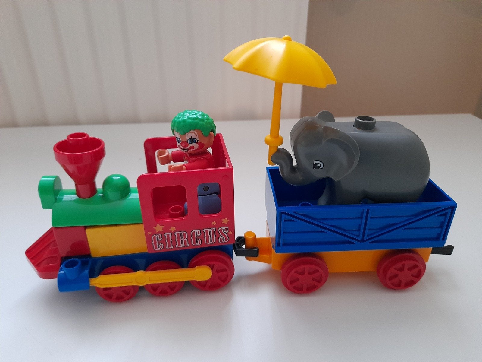 Lego Duplo Circustrein 5606, Ophalen of Verzenden, Zo goed als nieuw, Duplo, Complete set