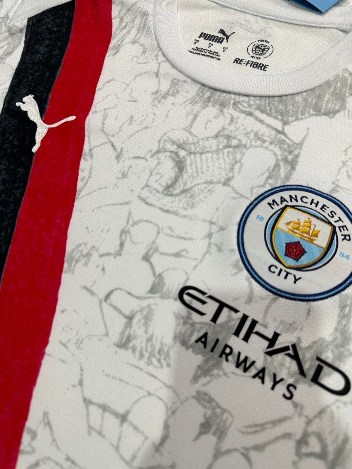 Man City 25/26 Special Shirt Wit - Nieuw! Fan Versie, Verzenden, Nieuw, Buitenlandse clubs, Shirt