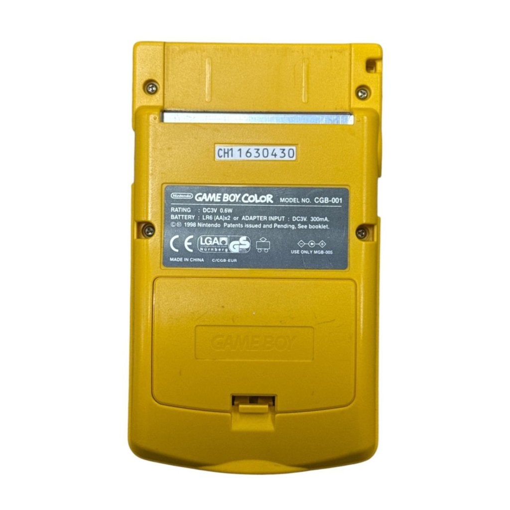 Nintendo Game Boy Color Geel | Gebruikt | 1 Maand Garantie, Spelcomputers en Games, Nintendo, Zo goed als nieuw, Support@nintendo.com