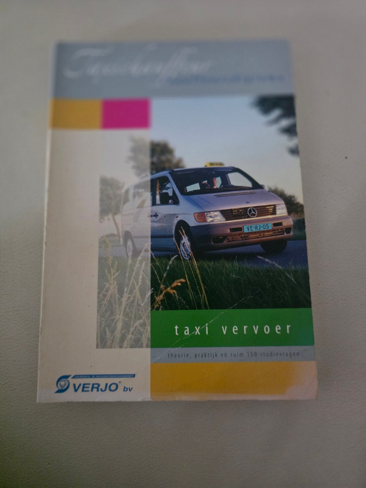 Examentraining Taxi Vervoer - Verjo BV, Boeken, Ophalen of Verzenden, Gelezen, Overige niveaus, Verjo BV