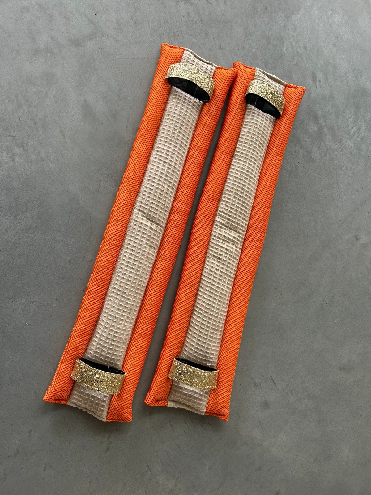 Tuigonderlegger set, Dieren en Toebehoren, Oranje, Shetlander/Mini, Mesh, Overige typen
