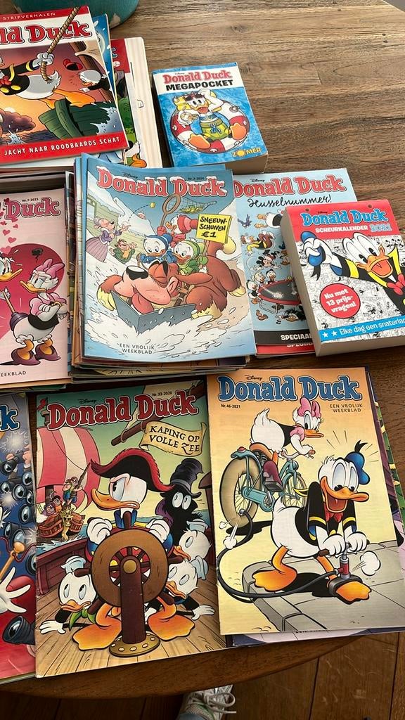 Grote collectie Donald Duck stripboeken en meer, Meerdere stripboeken, Ophalen, Gelezen