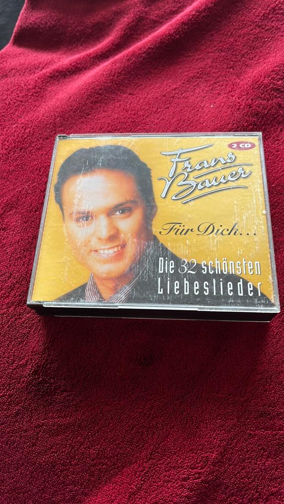 Frans Bauer - Fur Dich...Die 32 Schonsten Liebeslieder (2CD), Ophalen of Verzenden, Zo goed als nieuw