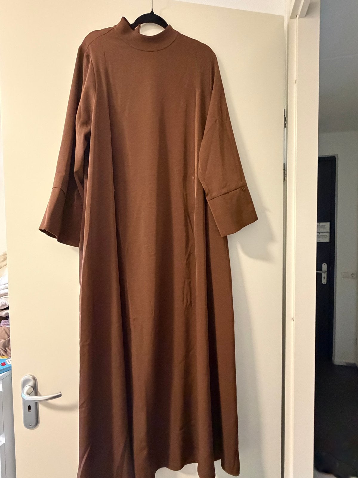 Bruine abaya voedingsjurk, Bruin, Maat 46/48 (XL) of groter, Nieuw, Ophalen of Verzenden