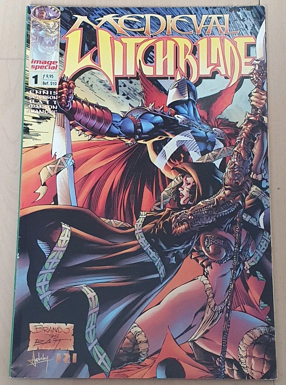 Te koop: Medieval Witchblade #1 Comic, Boeken, Strips | Comics, Eén comic, Amerika, Ophalen of Verzenden, Zo goed als nieuw