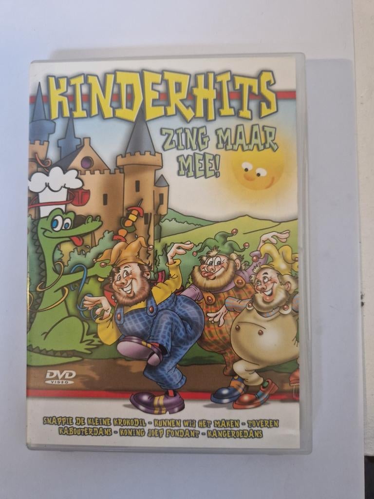 Kinderhits Zing Maar Mee! DVD - Leuke kinderliedjes, Alle leeftijden, Overige genres, Ophalen of Verzenden, Zo goed als nieuw
