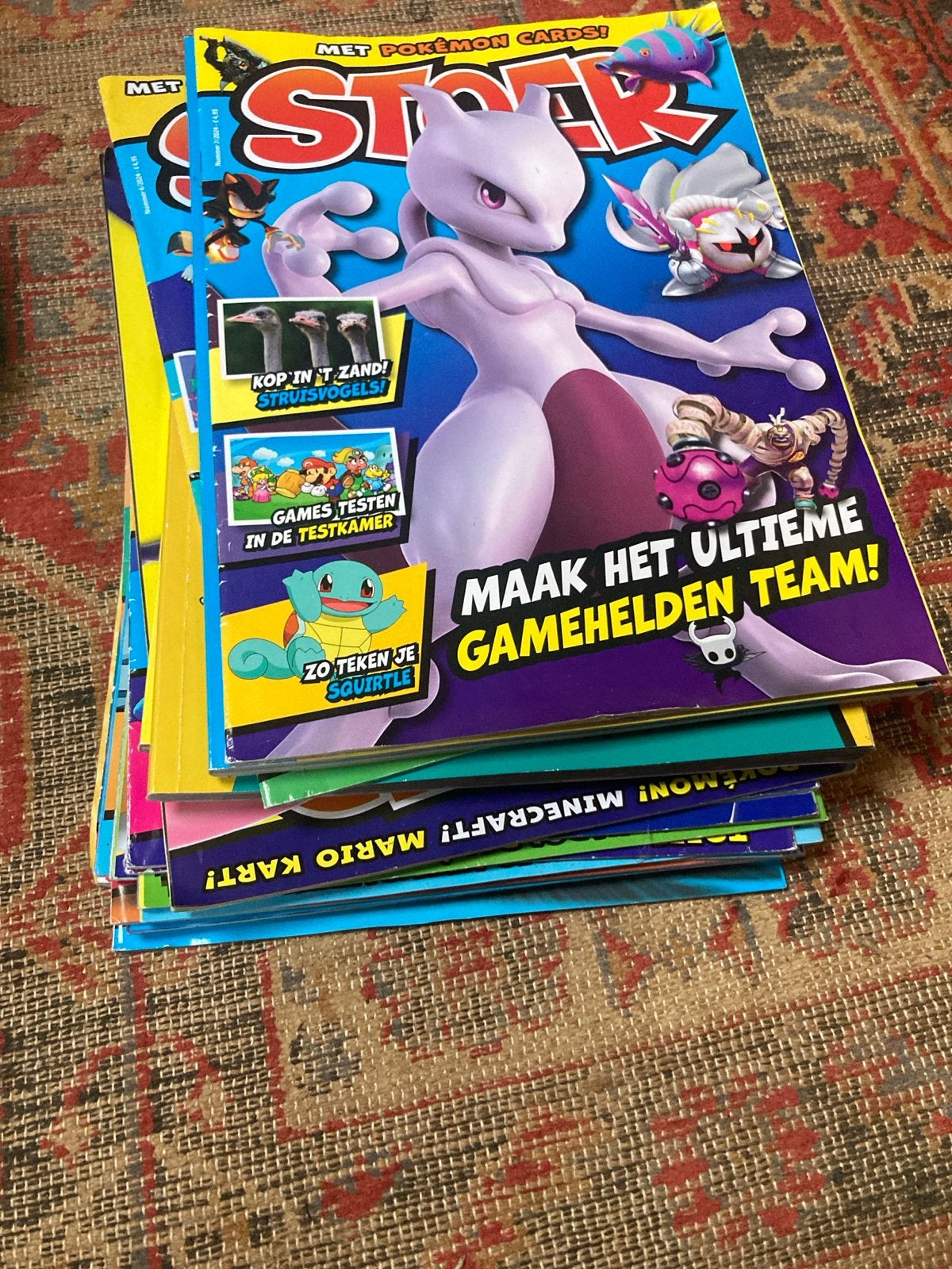 Stoer! Tijdschriften met Pokémon Cards en Games, Boeken, Ophalen of Verzenden, Gelezen, Overige typen