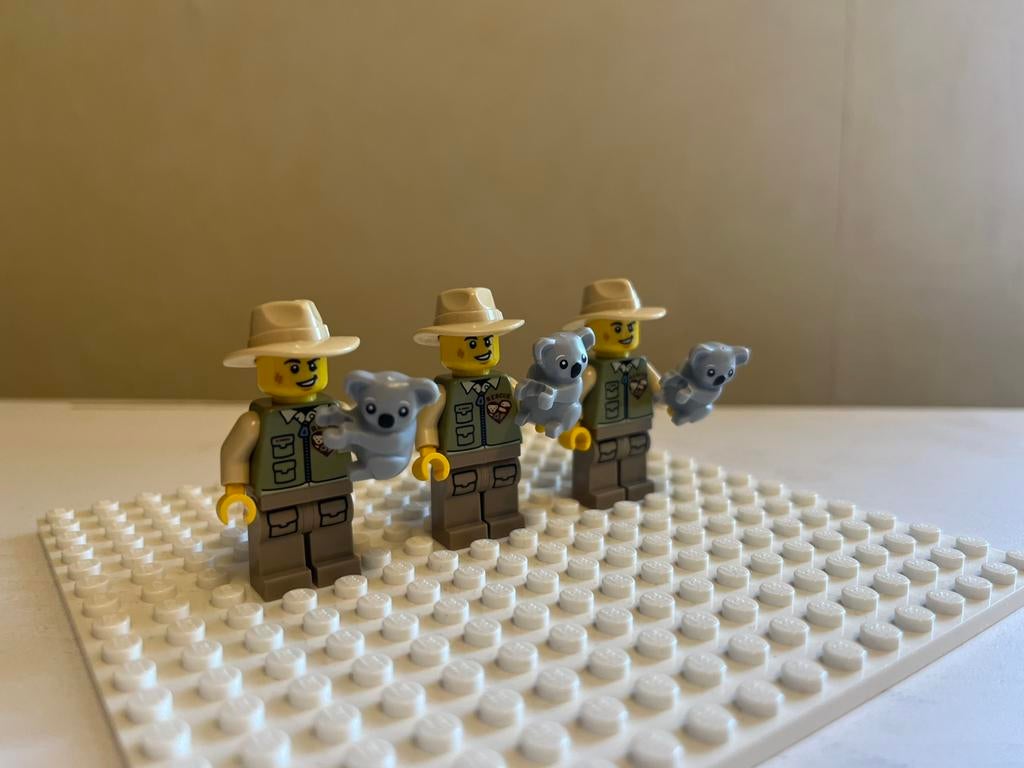 Lego BAM minifiguur., Ophalen of Verzenden, Zo goed als nieuw