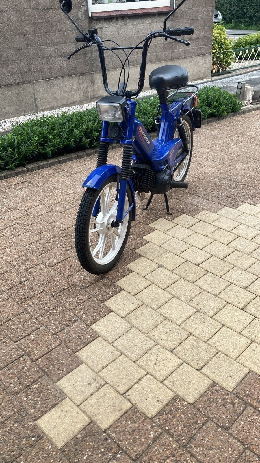 Tomos Snorfiets Blauw Kenteken - Zeer Goede Staat, Ophalen, Tweetakt, Tomos, Zo goed als nieuw