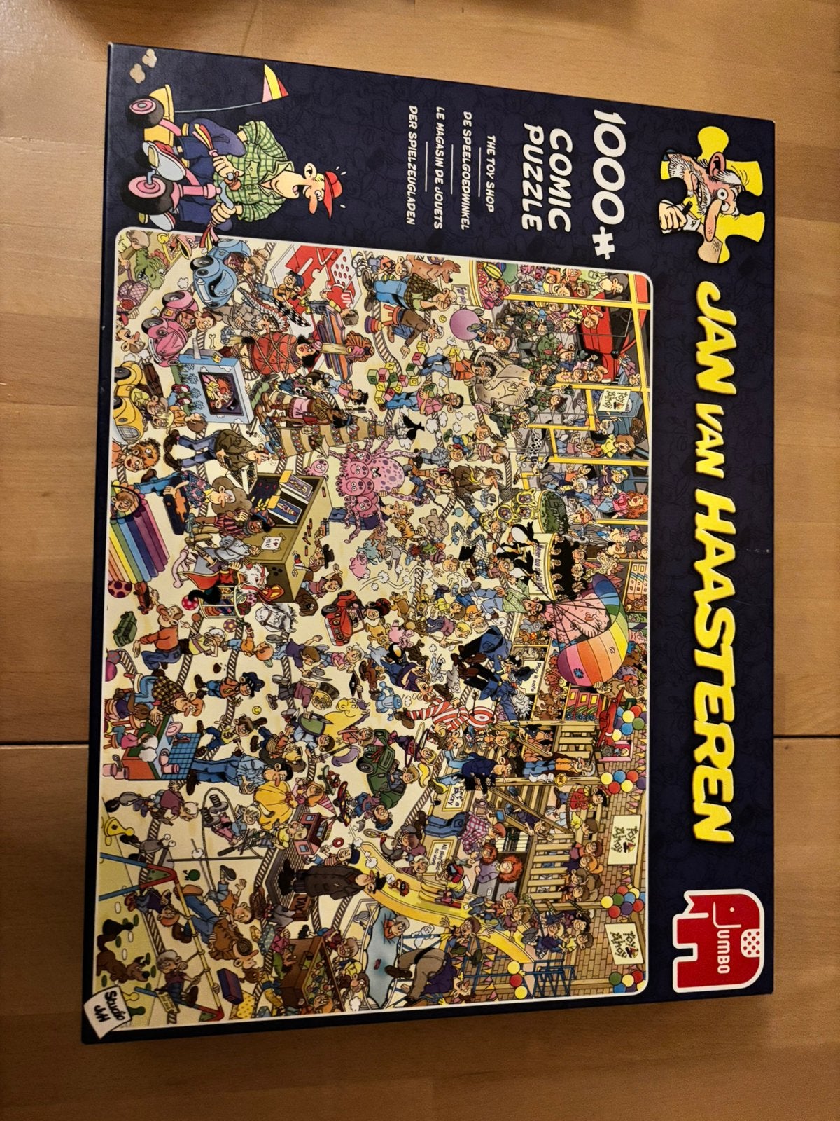 Jan van Haasteren puzzels, 2 stuks 1000/500 stukjes