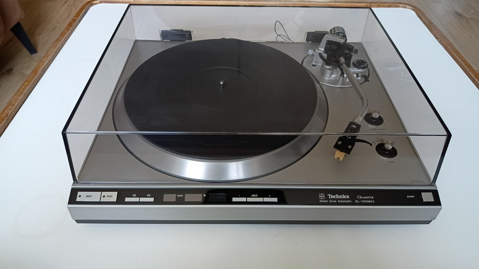 Technics SL-1300MK2 Direct Drive Automatische Platenspeler, Gebruikt, Automatisch, Ophalen of Verzenden, Platenspeler
