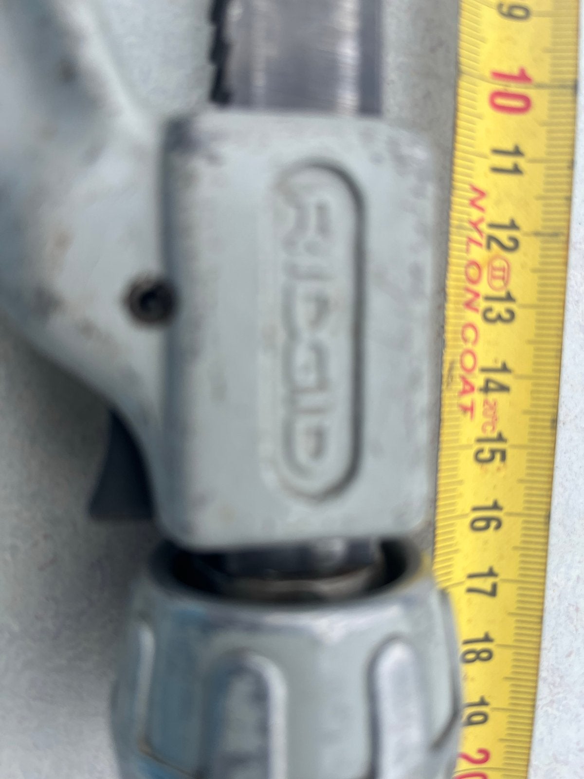 RIDGID Pijpsnijder E-3497 - Gebruikt maar functioneel, Ophalen, Gebruikt, Snijgereedschap, Ridgid
