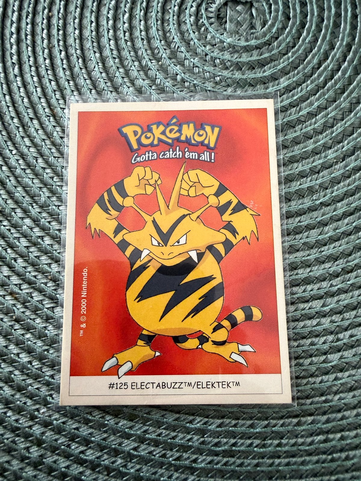 Dunkin Boomer Pokémon Electabuzz, Ophalen of Verzenden, Gebruikt, Overige typen